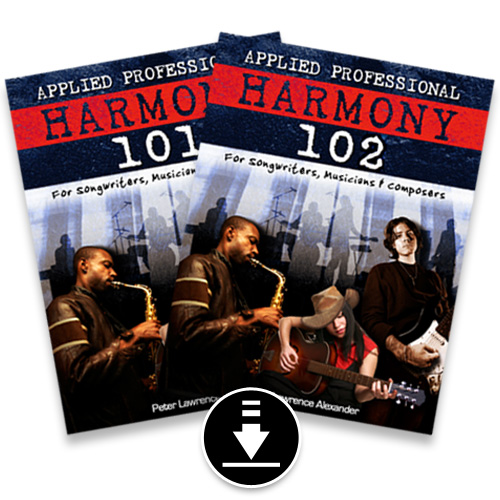  Applied Professional Harmony 101 AND 102 PDF eBook Bundle. Alexander Publishing / Alexander Creative Media