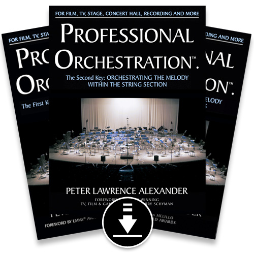  Professional Orchestration 3 Volume PDF eBook Bundle. Alexander Publishing / Alexander Creative Media