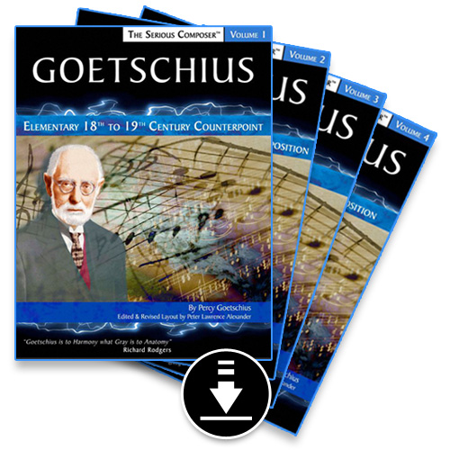  Goetschius - 4-Volume Serious Composer Collection - PDF eBook Bundle. Alexander Publishing / Alexander Creative Media