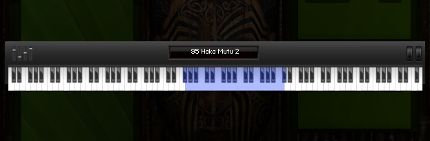 Haka Kontakt Instrument - keyboard sample selector