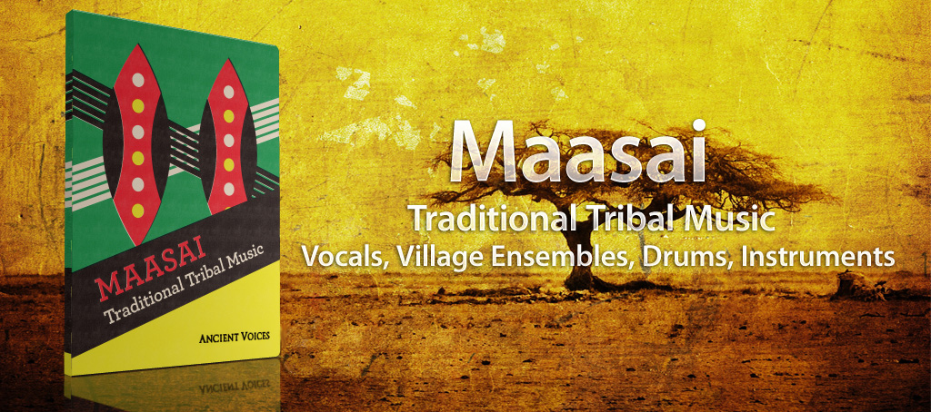 Maasai: Traditional Tribal Music - Vocals, Village Ensembles, Drums, Instruments