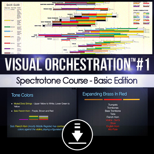  Visual Orchestration #1: Spectrotone Course - Basic Edition