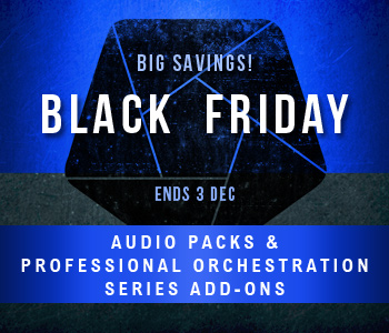 SALE! Audio Packs & Professional Orchestration Series Add-Ons