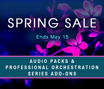 SALE! Audio Packs & Professional Orchestration Series Add-Ons