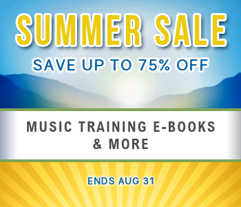 SALE! Music Training eBooks & More